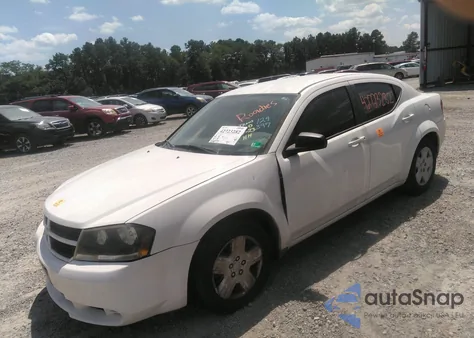 2008 Dodge Avenger Se from USA, damaged, VIN 1B3LC46KX8N129397